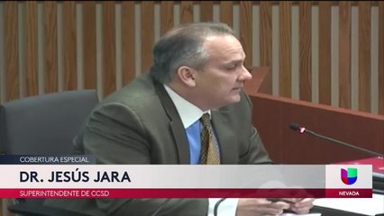 FERNANDO RENTERIA - COVID19 CCSD - Noticias Nevada 11pm 032320 - Clip