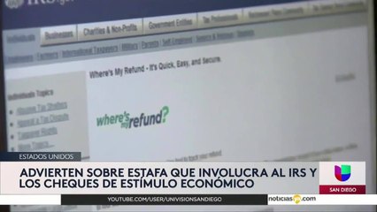 Estafas IRS