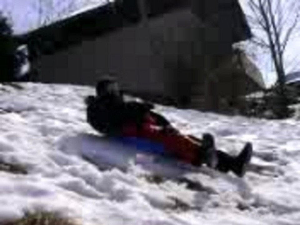 Michel au ski