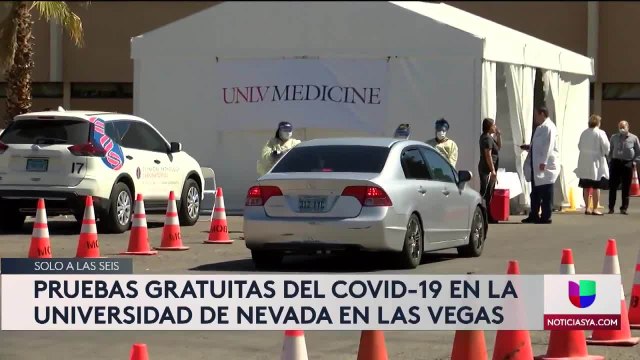 Pruebas de coronavirus Las Vegas 6pm 032420 - Clip