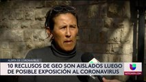 ICE confirma que 10 indocumentados pudieron ser expuestos al coronavirus en un centro de detención.