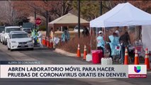 Abren laboratorio móvil para hacer pruebas gratis del coronavirus