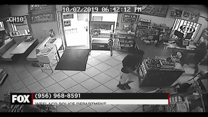 Weslaco Police Search for Robbery Suspect