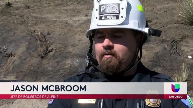 Autoridades alertan sobre riesgos de incendios en el condado de San Diego