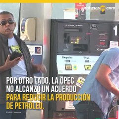 Gasolina baja a menos de 2 dlls por galon esta semana