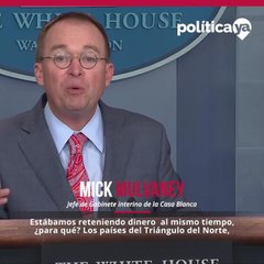 Mulvaney admite que hubo  quid pro quo con Ucrania