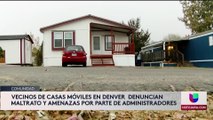 Hispanos son amenazados con sus estatus migratorio en casas móviles