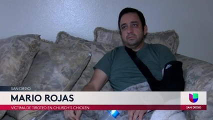 Víctima de tiroteo en Church's Chicken rompe el silencio
