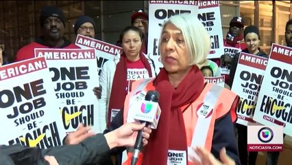 Caos en el aeropuerto de DC