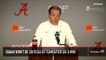 Saban refuses to be critical of Crimson Tide after 59-3 win
