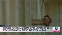 Hispano termina tras las rejas por “error de la policia”