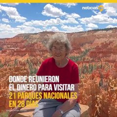 Abuela no conoca montaas ni el mar, nieto la lleva a recorrer EE.UU.
