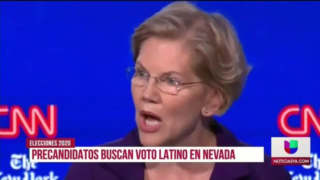 Precandidatos democratas visitas Las Vegas