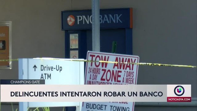 Intento de robo de banco en Condado Osceola