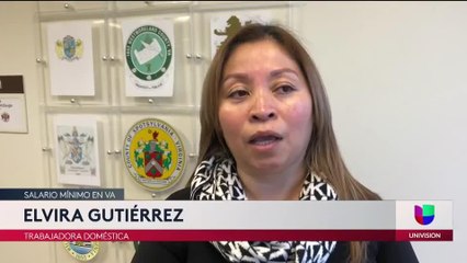 Buscan aumentar el salario minimo en Virginia