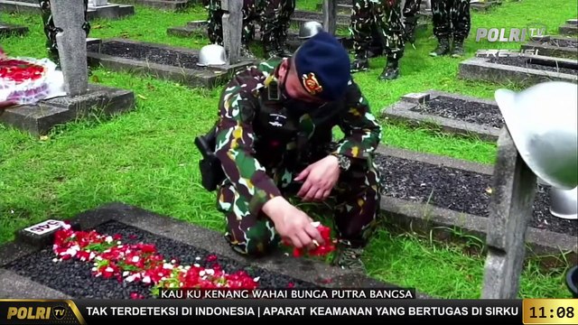 Kapolri Pimpin Upacara dan Syukuran HUT ke - 76 Korps Brimob Polri 2021