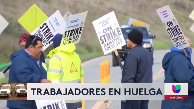 Trabajadores de Deposito de Basura Otay exigen mejores condiciones laborales
