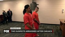 Carjacking Suspects arraigned