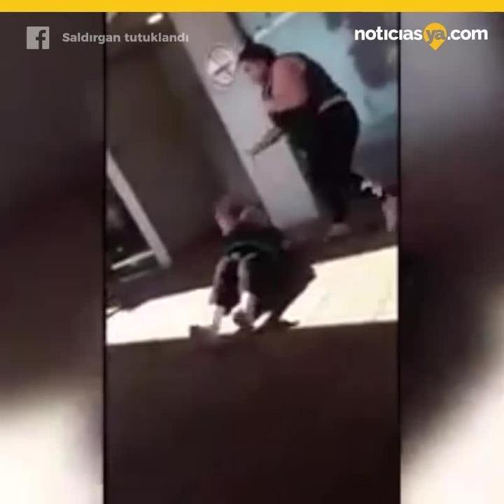 Joven es captada golpeando a anciana en andadera.mp4