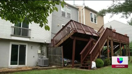 Decenas de heridos tras colapsar terraza en el condado de Montgomery