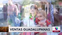 Comerciantes ambulantes aprovechan ventas durante Día de la Virgen