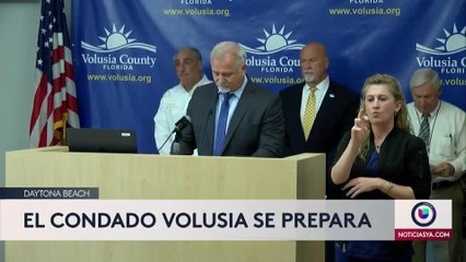 Condado Volusia se prepara para la llegada del Huracán Dorian