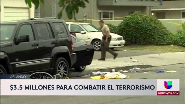 La ciudad de Orlando recibirá millones de dólares para combatir terrorismo