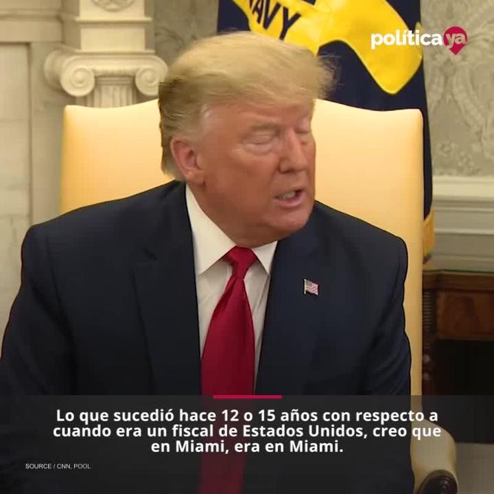 Trump elogia a Alexander Acosta, secretario de Trabajo