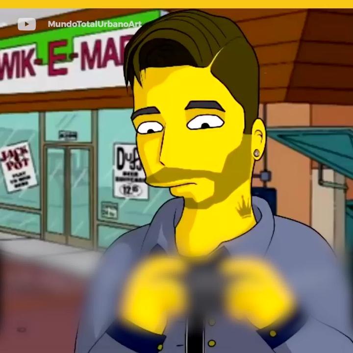 Maluma en Los SImpsons