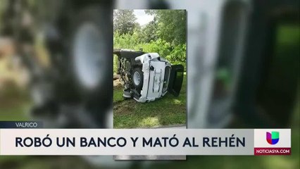 Nueva información sobre robo de banco y secuestro
