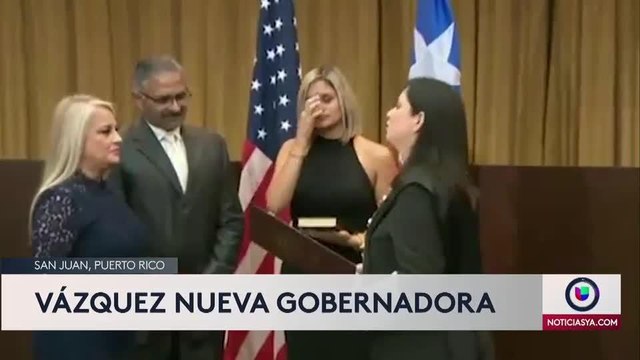 Wanda Vázquez es la nueva gobernadora de Puerto Rico