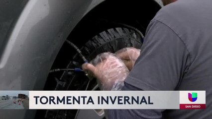 Tormenta Invernal en San Diego