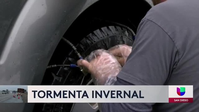 Tormenta Invernal en San Diego