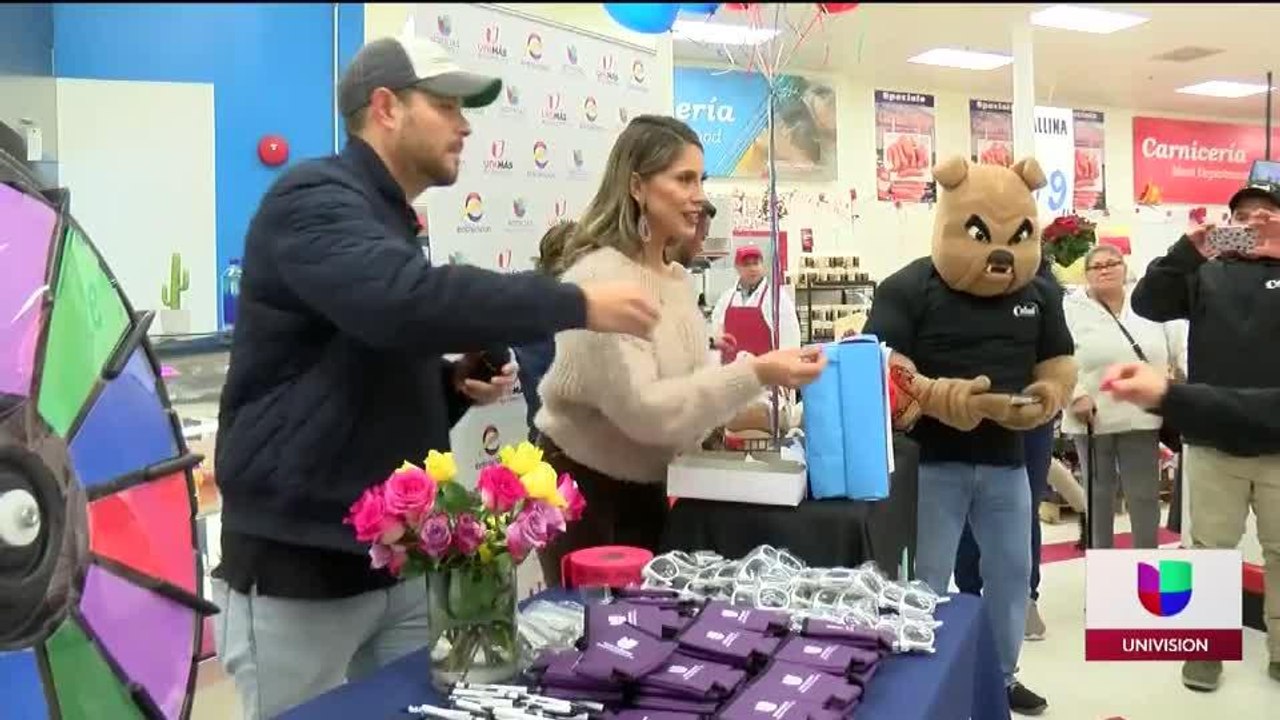 Noticias Univision Washington se une a Americana Grocery para ayudar a más de 100 familias