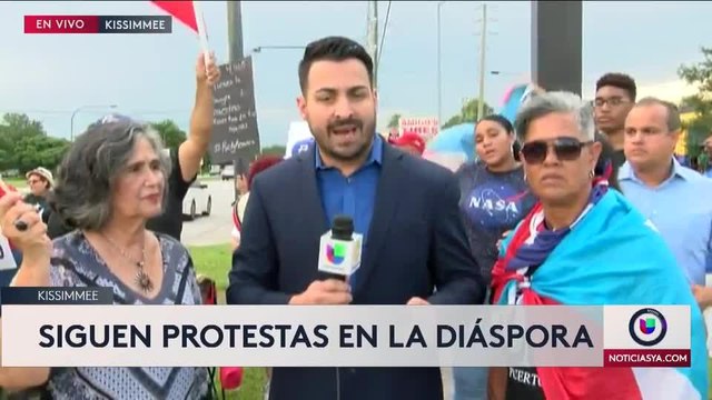Continúan manifestaciones en Orlando