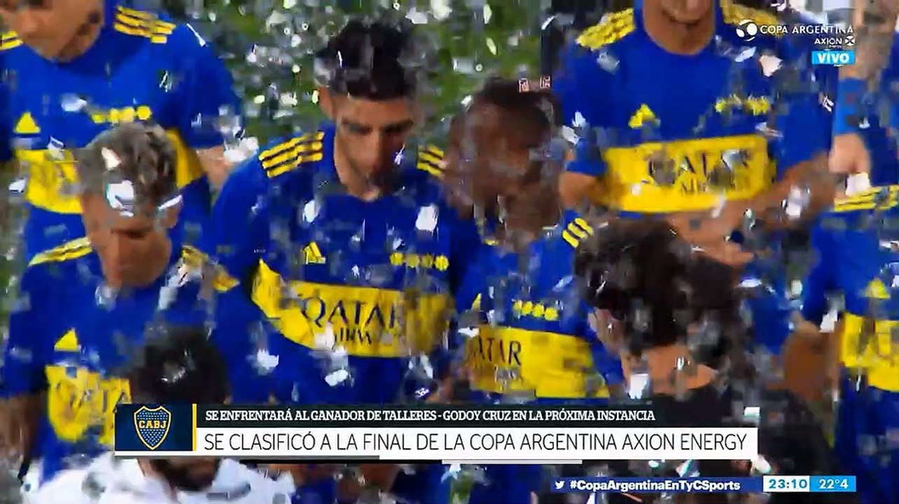 Copa Argentina 2021: Boca jrs Clasificado a la final Eliminó a argentinos jrs