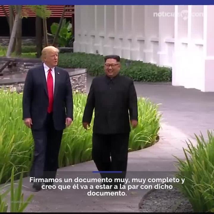 Cumbre de Donald Trump y Kim Jong un