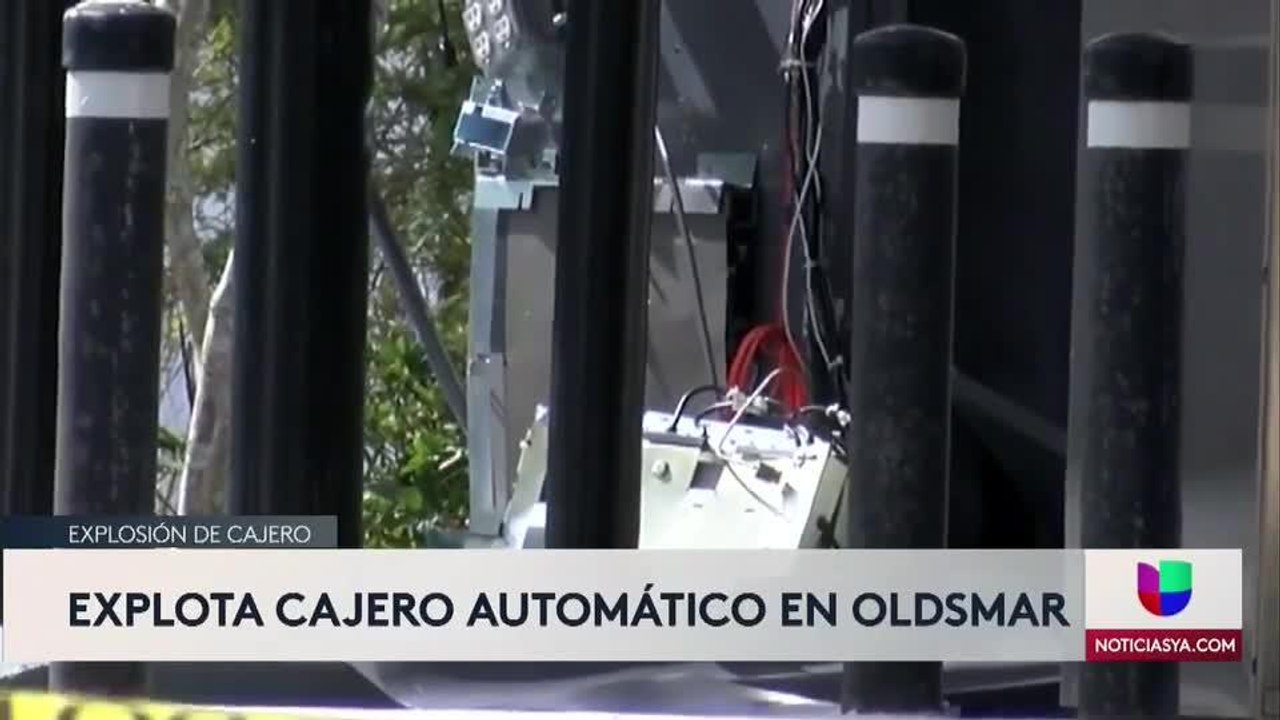 Explosión en ATM