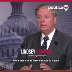 Lindsey Graham somete resolución sobre el impeachment
