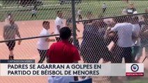 PELEA EN PARTIDO DE BEISBOL EN CO FERNANDO PKG