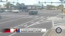 VIDEO: Embarazada  es golpeada por grupo de motociclistas en  Orange