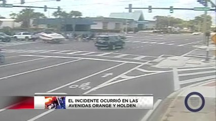 VIDEO: Embarazada  es golpeada por grupo de motociclistas en  Orange