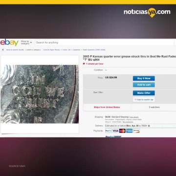 Esta moneda de 25 centavos podra valer mucho ms que eso