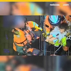 Guardia costera rescata a familia entera de tormenta en California