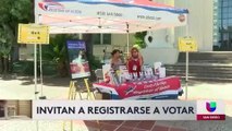 Invitan a registrarse para votar en el día nacional del registro de votantes