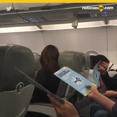 Mosquitos dentro de Interjet