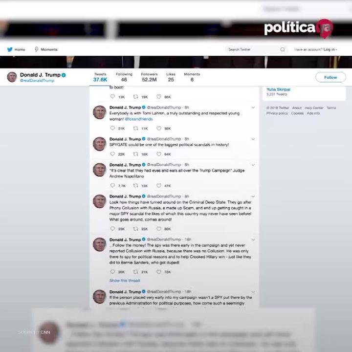 Trump y Twitter