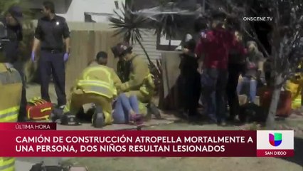 Aparatoso accidente en Chula Vista