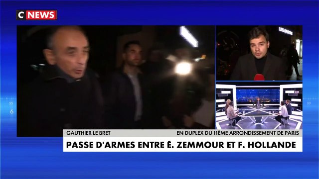 Attentats du 13 novembre; Eric Zemmour s'en est pris violemment à François Hollande hier soir devant le Bataclan: C'est une honte de ne pas avoir protégé la France