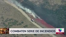 Autoridades desalojan decenas de casas por incendio en Lakeside